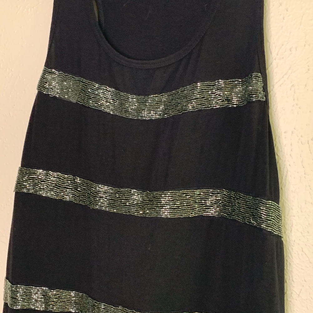 Beaded Mini Dress - Picture 2 of 7